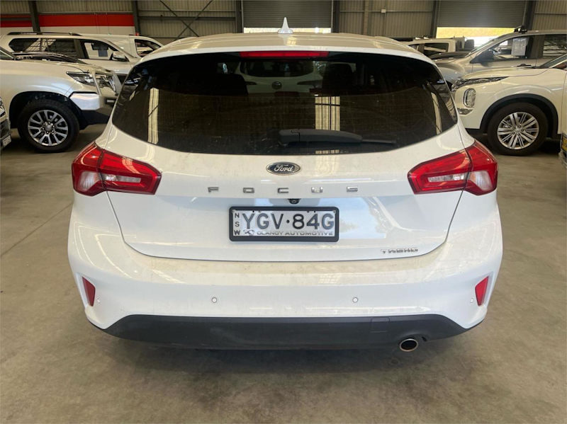 2018 Ford Focus SA 2019.25MY Trend White 8 Speed Automatic Hatchback62935689334787114