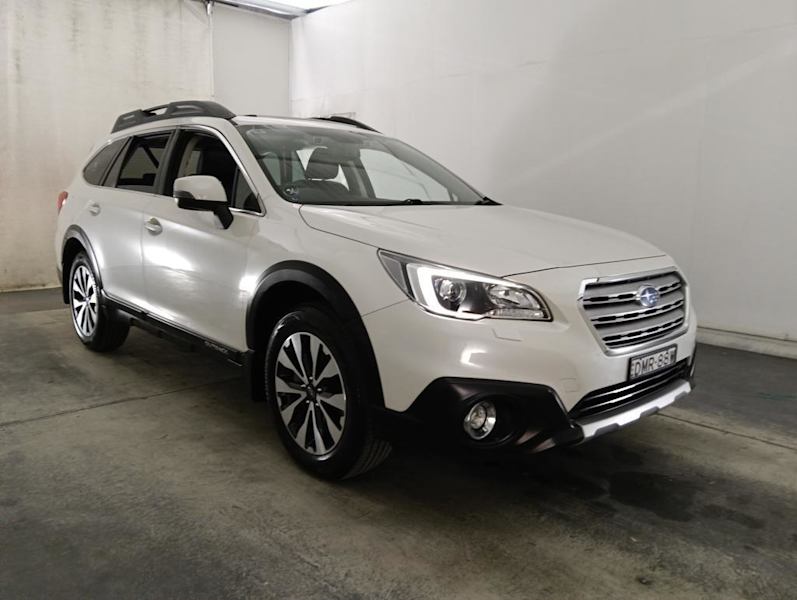 2017 Subaru Outback B6A MY17 2.5i CVT AWD Premium White 6 Speed Constant Variable Wagon62885350231169111