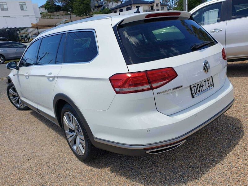 2017 Volkswagen Passat 3C MY18 Alltrack 140 TDI White 6 Speed Direct Shift Wagon63437623326339114