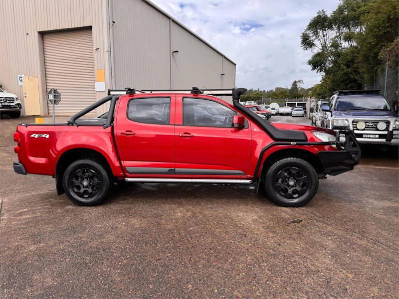 2014 Holden Colorado RG MY14 LX Storm (4x4) Red 6 Speed Automatic Crew Cab Pickup62934702515202111