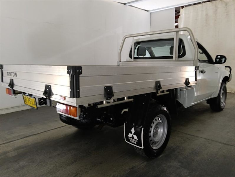 2021 Mitsubishi Triton MR MY22 GLX White 6 Speed Manual Cab Chassis62934706832515112