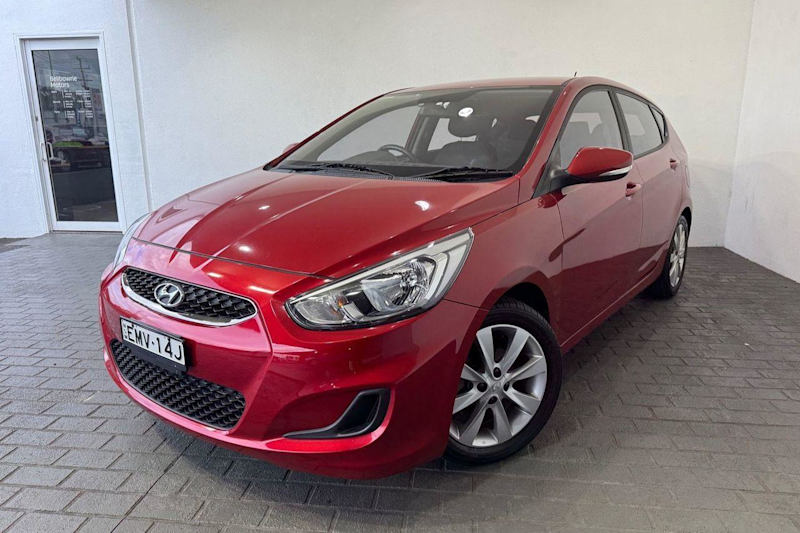 2018 Hyundai Accent RB6 MY18 Sport Pulse Red 6 Speed Manual Hatchback62935688839938113