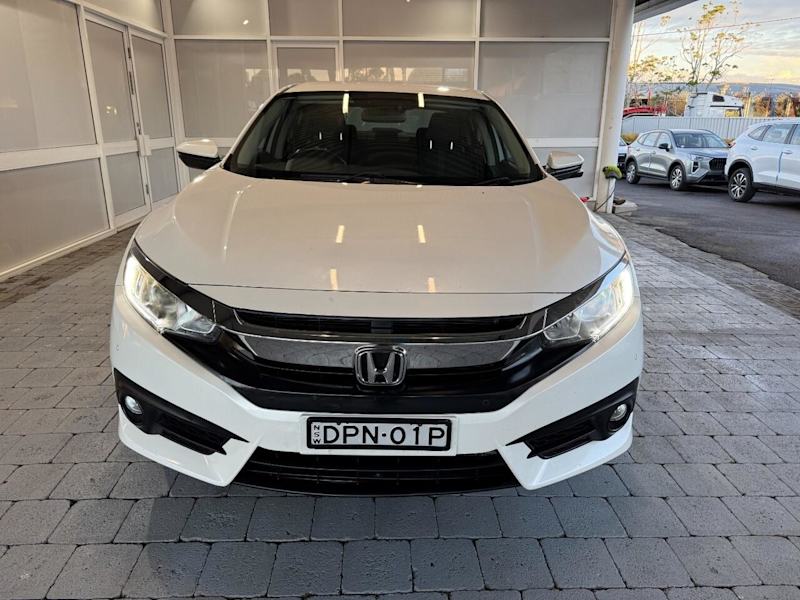 2016 Honda Civic 10th Gen VTi-L White Orchid 1 Speed Automatic Sedan62936661872259111