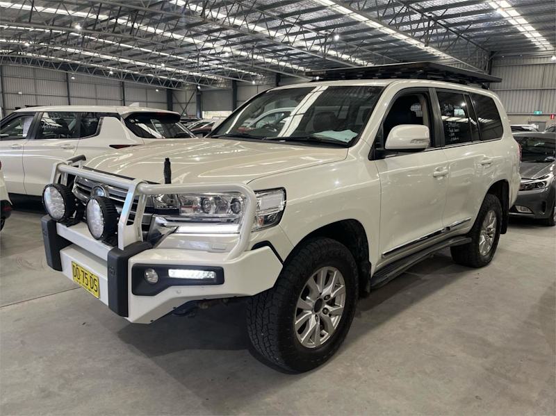 2015 Toyota Landcruiser VDJ200R Sahara White 6 Speed Sports Automatic Wagon62935690241411112