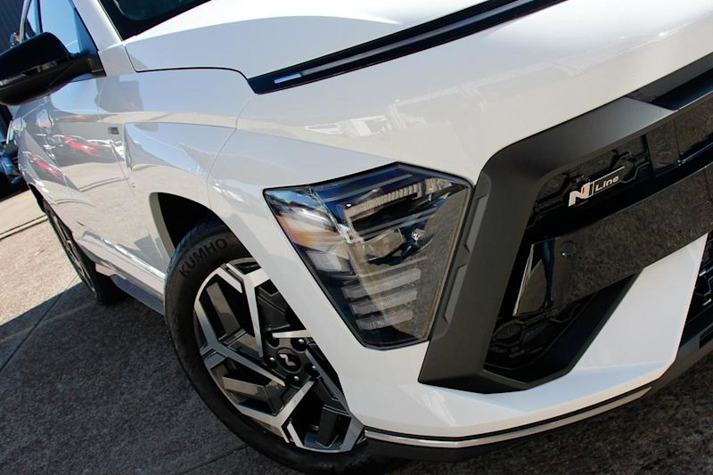 2024 Hyundai Kona SX2.V2 MY25 Hybrid D-CT 2WD N Line White 6 Speed Sports Automatic Dual Clutch62939538158339111