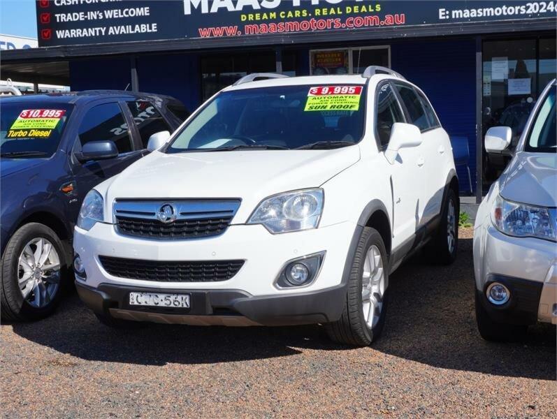 2012 Holden Captiva CG MY12 5 (FWD) White 6 Speed Automatic Wagon62882733255938112