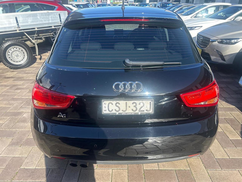 2014 Audi A1 8X MY14 Attraction Sportback S Tronic Black 7 Speed Sports Automatic Dual Clutch62882771822851113