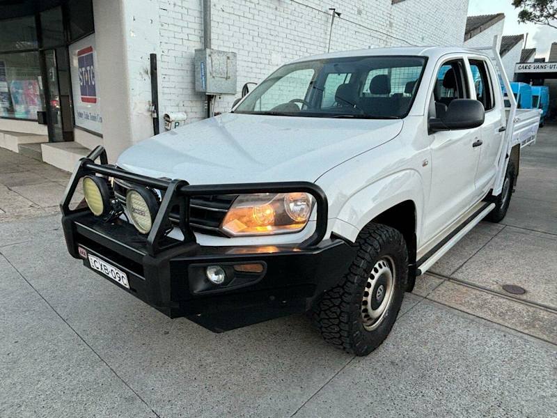 2012 Volkswagen Amarok 2H MY12 TDI400 (4x4) White 6 Speed Manual Dual Cab Utility62934698110467112