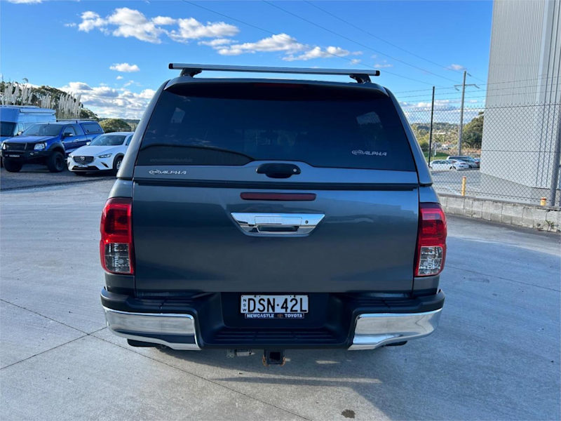 2017 Toyota Hilux GUN126R MY17 SR5 (4x4) Grey 6 Speed Automatic Dual Cab Utility62882736020481114