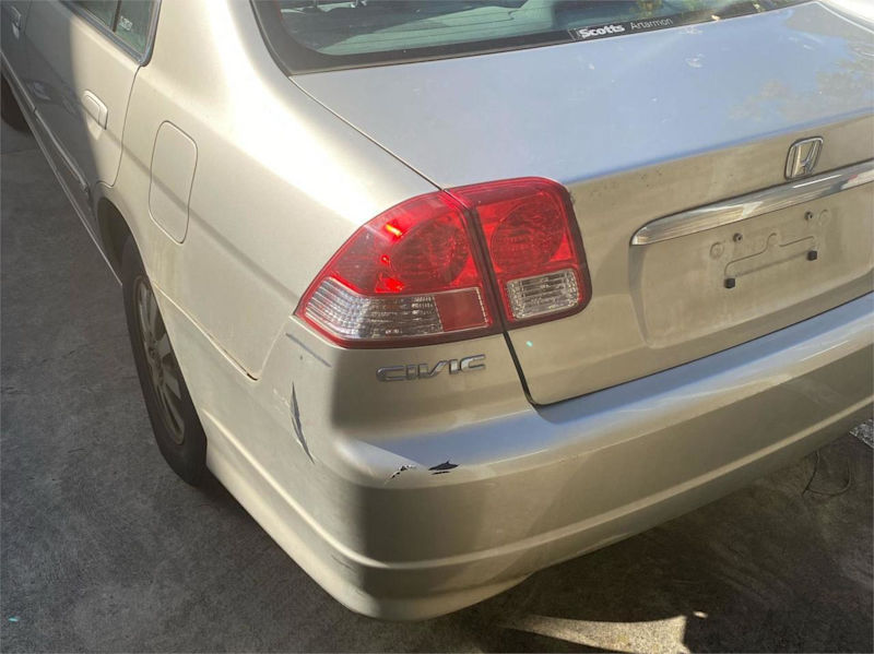 2005 Honda Civic 7th Gen GLi Silver 4 Speed Automatic Sedan63437622650241113