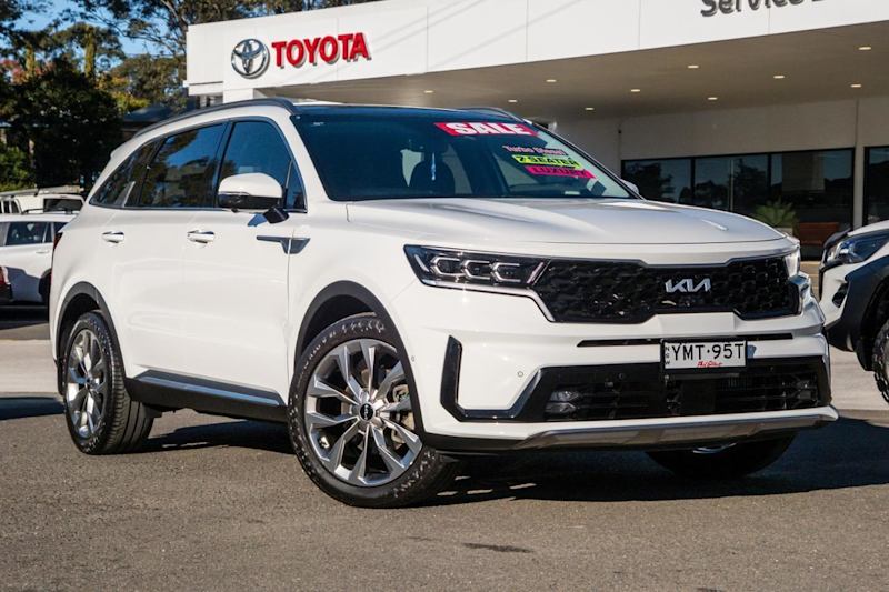2023 Kia Sorento MQ4 MY23 GT-Line 7 Seat White 8 Speed Auto Dual Clutch Wagon62933707228931110