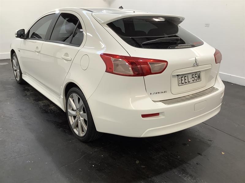 2014 Mitsubishi Lancer CJ MY14.5 GSR Sportback White 5 Speed Manual Hatchback62935686985731112