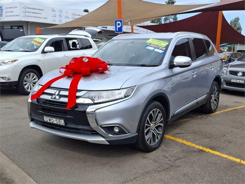 2016 Mitsubishi Outlander ZK MY16 LS 2WD Silver 6 Speed Constant Variable Wagon62933710982531112
