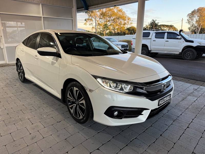 2016 Honda Civic 10th Gen VTi-L White Orchid 1 Speed Automatic Sedan62936661872259112