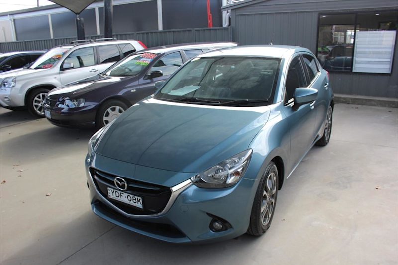 2014 Mazda 2 DJ Genki Blue 6 Speed Automatic Hatchback62936657448961112