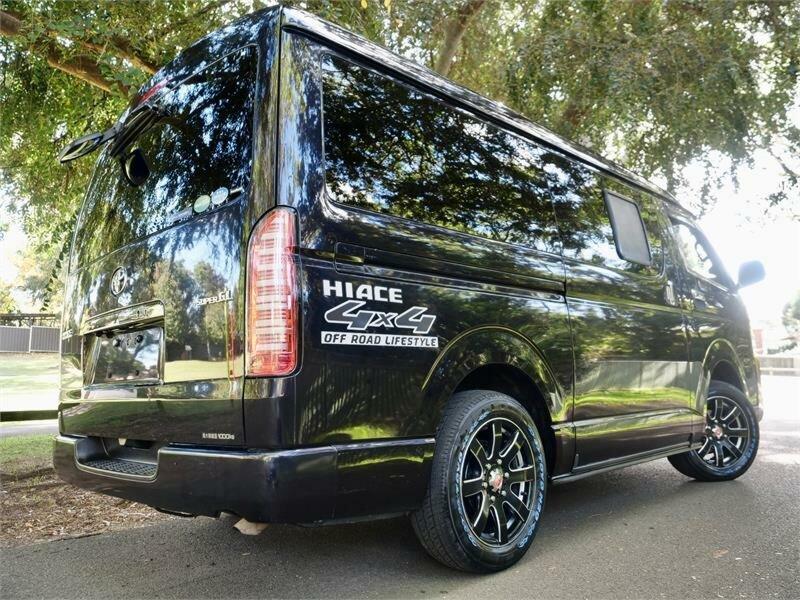 2018 Toyota HiAce TRH216R MY18 UPGRADE 2018 S-GL Dark Prime Edition Widebody 4WD Dark Prime Edition62882766967681113