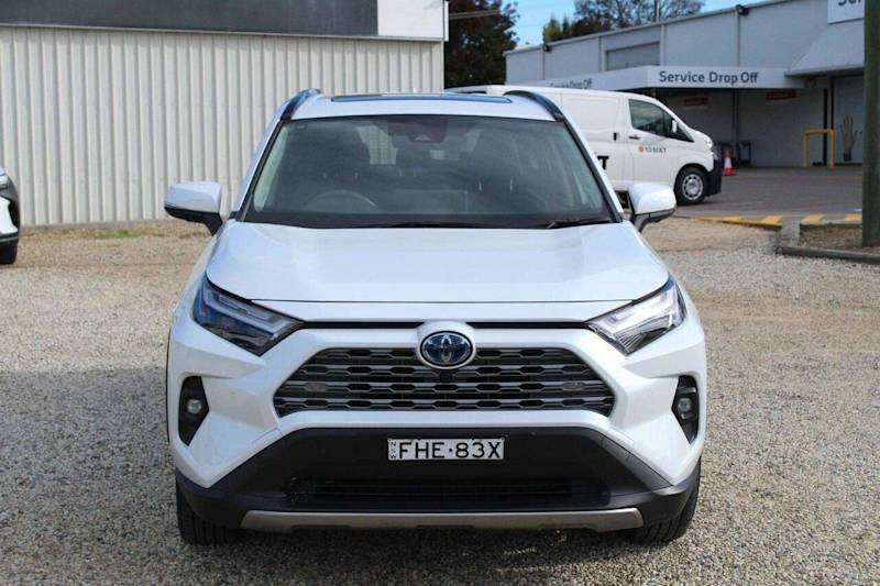 2023 Toyota RAV4 Axah52R Cruiser 2WD Frosted White 6 Speed Constant Variable Wagon Hybrid62936657568386111
