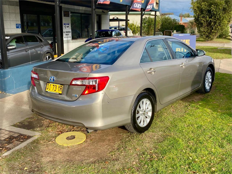 2014 Toyota Camry AVV50R Hybrid Bronze 1 Speed Constant Variable Sedan62882730920195112