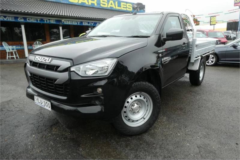 2022 Isuzu D-MAX RG MY22 SX (4x4) Black 6 Speed Manual Cab Chassis62882767054851111