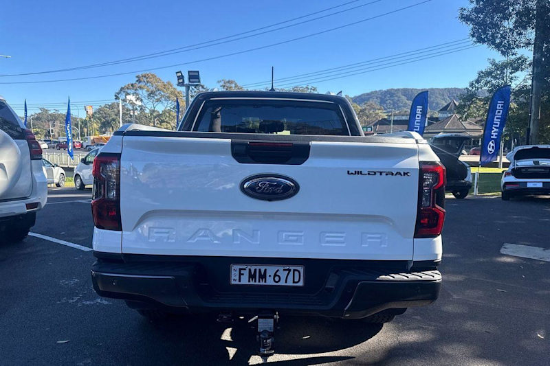 2024 Ford Ranger PY 2025.25MY Wildtrak FullTime 4WD DR Arctic White 10 Speed Sports Automatic62935689797506113