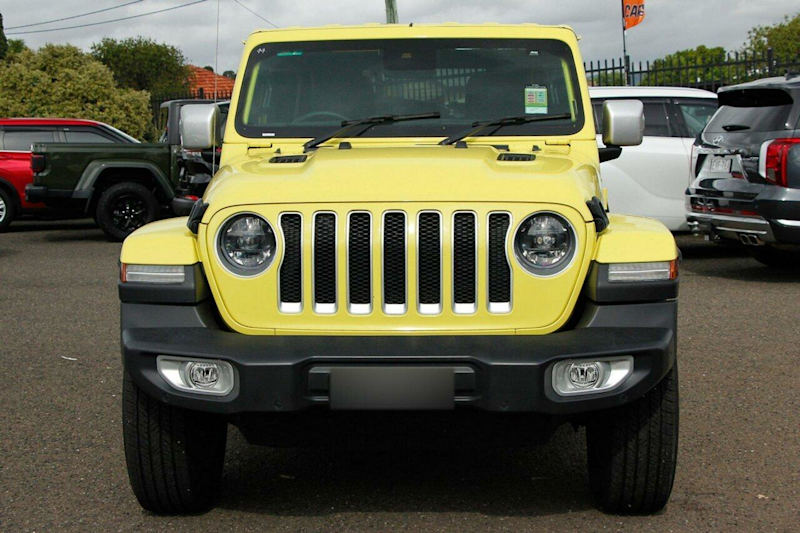 2023 Jeep Wrangler JL MY23 Unlimited Overland Yellow 8 Speed Automatic Hardtop62935685304577112