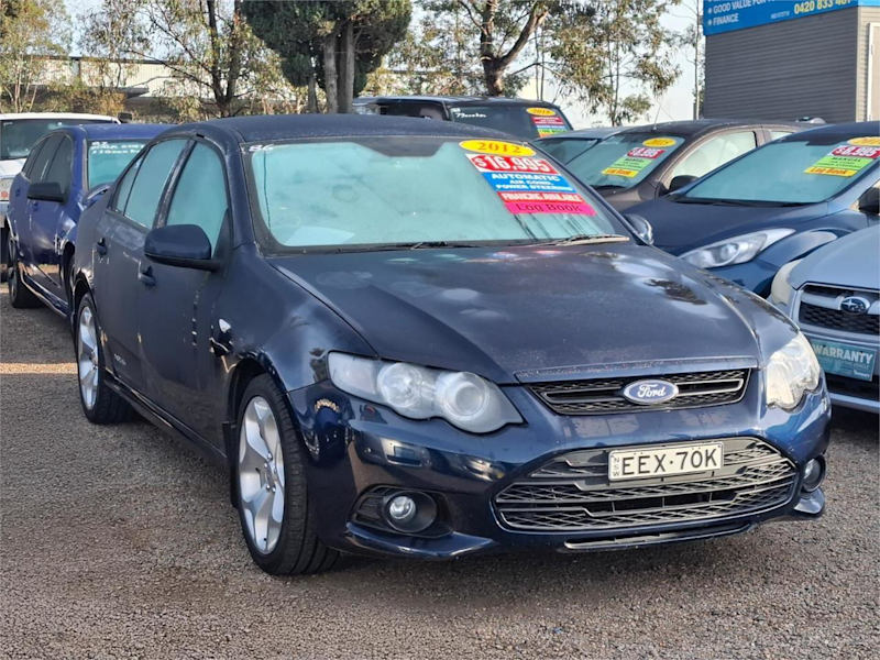 2012 Ford Falcon FG MkII XR6 Blue 6 Speed Sports Automatic Sedan62933713196931110