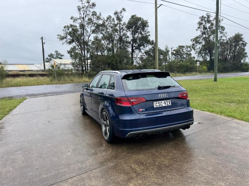 2014 Audi S3 8V MY15 2.0 TFSI Quattro Blue 6 Speed Direct Shift Hatchback62935686137857114