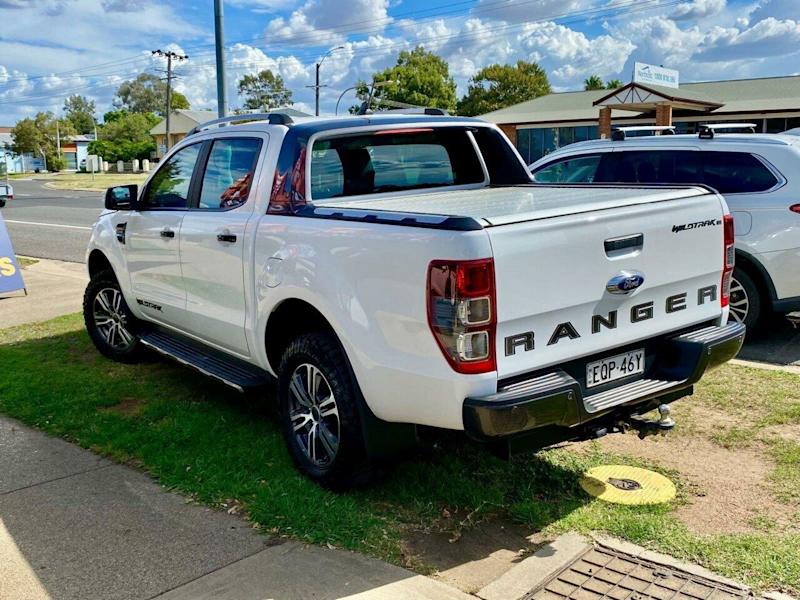 2021 Ford Ranger PX MkIII Wildtrak White 10 Speed Sports Automatic Utility62882766406274114