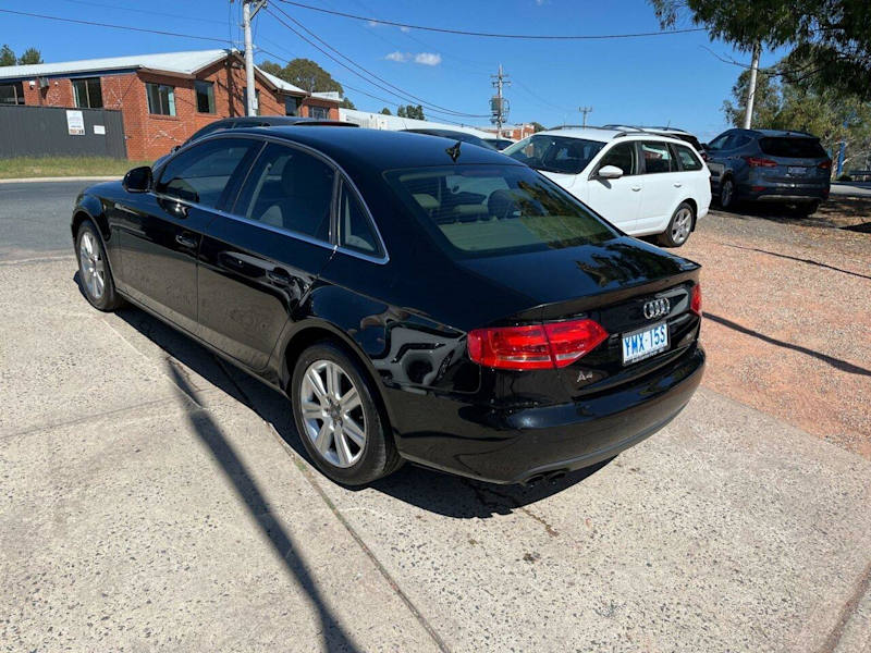 2008 Audi A4 1.8 TFSI B8 (8K) Black Automatic Sedan62935682466433114