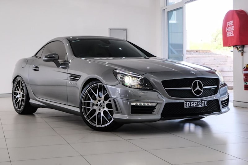 2012 Mercedes-Benz SLK-Class R172 SLK55 AMG SPEEDSHIFT PLUS Silver 7 Speed Sports Automatic Roadster62934702915971111