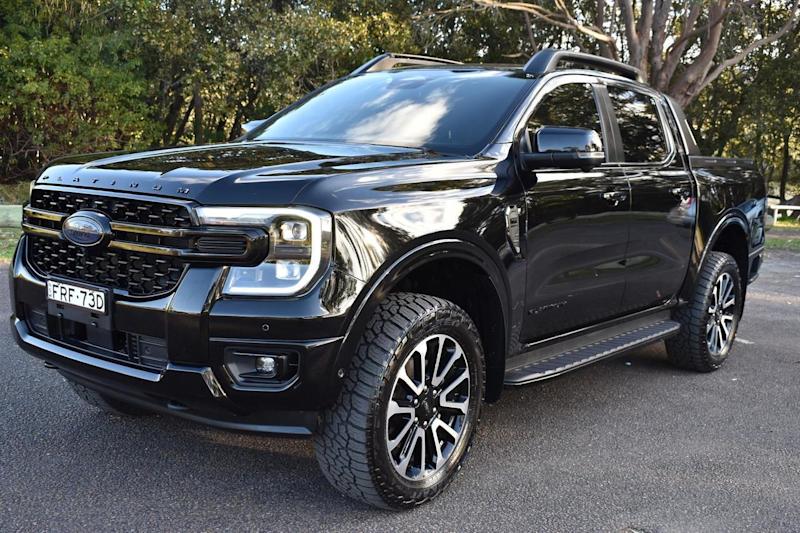2023 Ford Ranger PY 2023.50MY Platinum Pick-up Double Cab FullTime 4WD DR Black 10 Speed62936657851393113