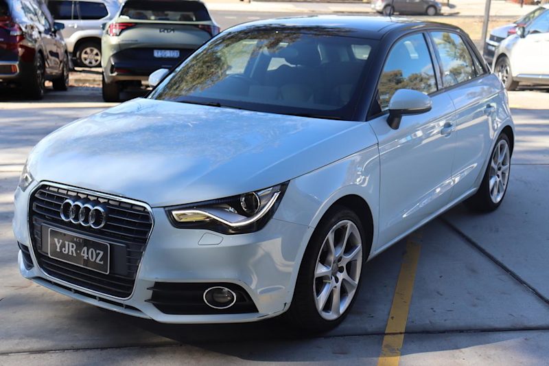 2013 Audi A1 8X MY14 Sportback 1.4 TFSI Ambition Blue 7 Speed Auto Direct Shift Hatchback62940490193923112