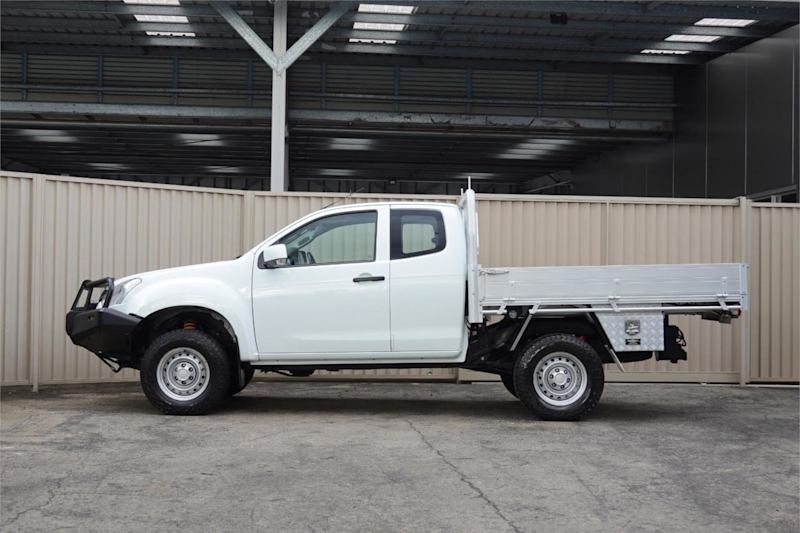 2017 Isuzu D-MAX TF MY17 SX (4x4) White 6 Speed Automatic Space Cab Chassis62940490715779114