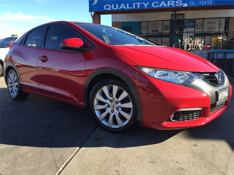 2013 Honda Civic FK VTi-L Red 5 Speed Automatic Hatchback62934704095235111