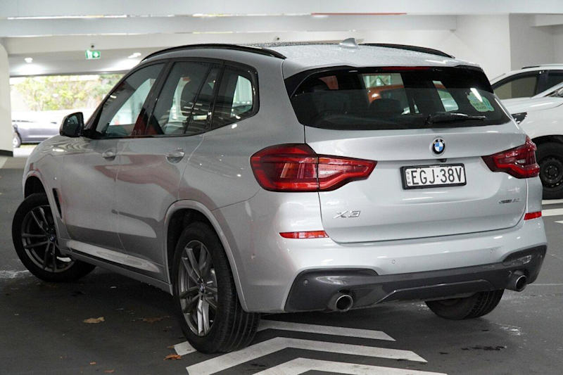 2019 BMW X3 G01 MY18.5 sDrive20i Glacier Silver 8 Speed Automatic Wagon62933710077571112