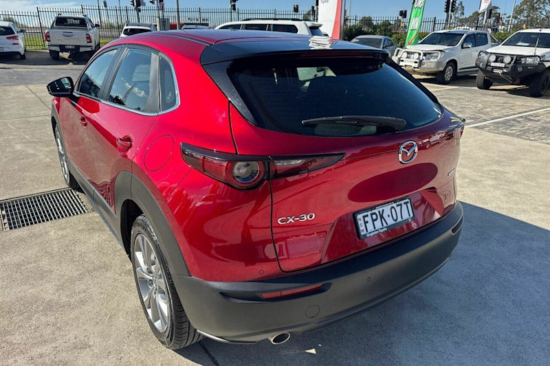 2022 Mazda CX-30 DM G20 Evolve Red Wagon62937624678531112