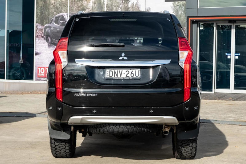 2017 Mitsubishi Pajero Sport QE MY17 Exceed Black 8 Speed Sports Automatic Wagon62933711474433114