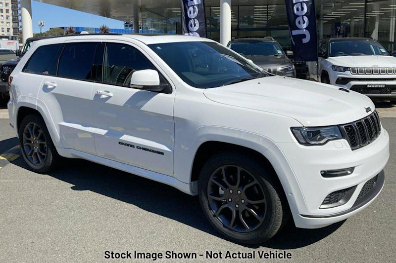 2021 Jeep Grand Cherokee WK MY21 S-Overland White 8 Speed Sports Automatic Wagon62882731289730110