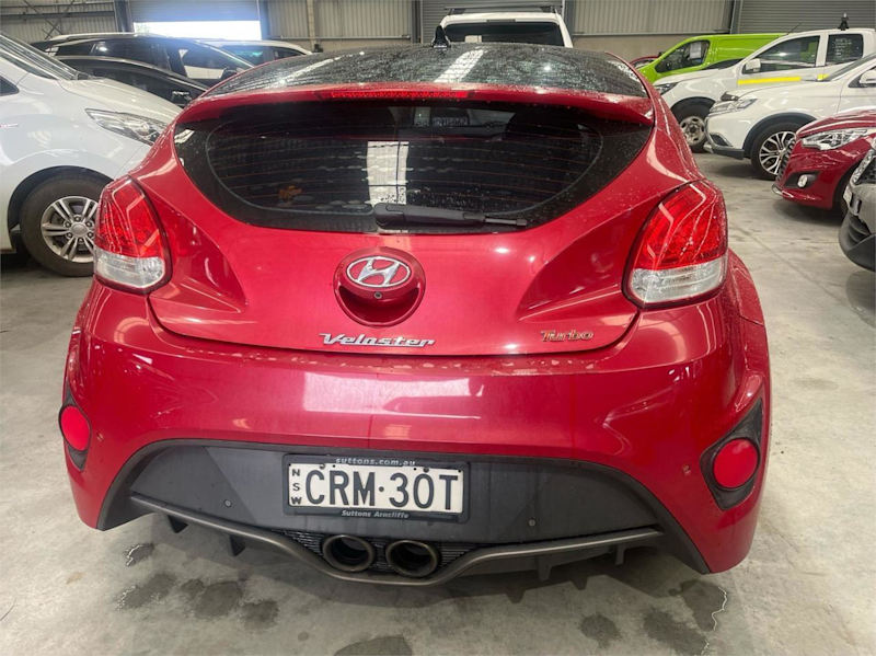 2013 Hyundai Veloster FS3 SR Coupe Turbo Red 6 Speed Manual Hatchback62935693156483114