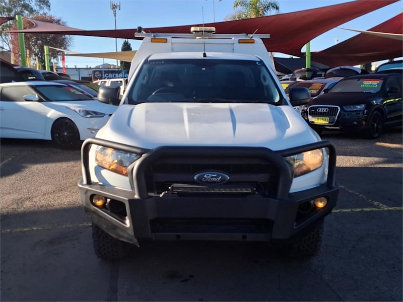 2015 Ford Ranger PX MkII XL White 6 Speed Sports Automatic Cab Chassis62882738265347111