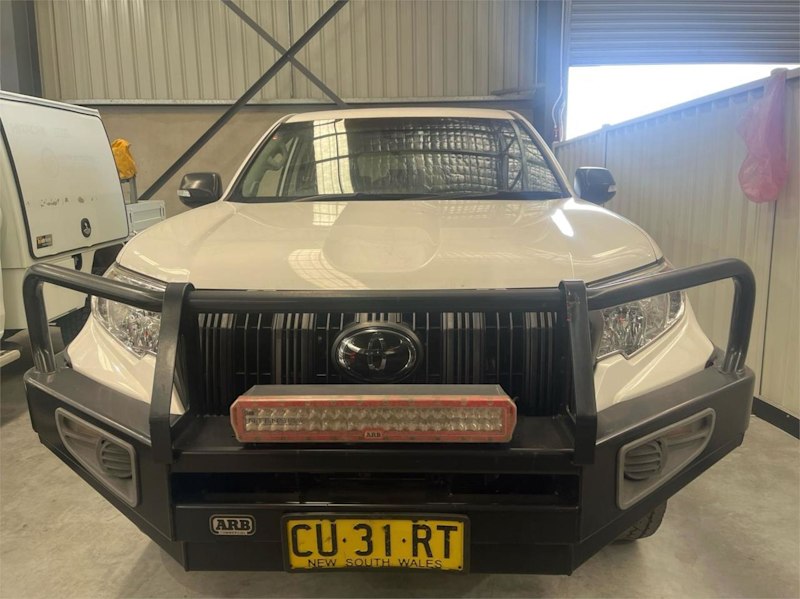 2019 Toyota Landcruiser Prado GDJ150R GX White 6 Speed Sports Automatic Wagon62933708855553111
