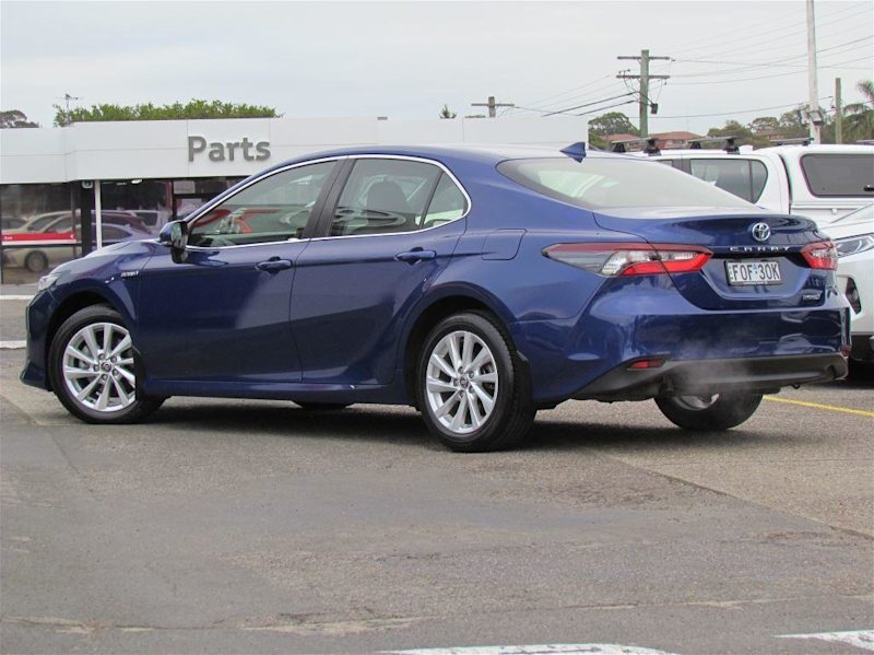 2021 Toyota Camry Axhv70R Ascent (Hybrid) Lunar Blue Continuous Variable Sedan62936662089986113