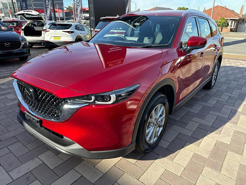 2023 Mazda CX-8 KG2WLA G25 SKYACTIV-Drive FWD Sport Red 6 Speed Sports Automatic Wagon62882773048962113