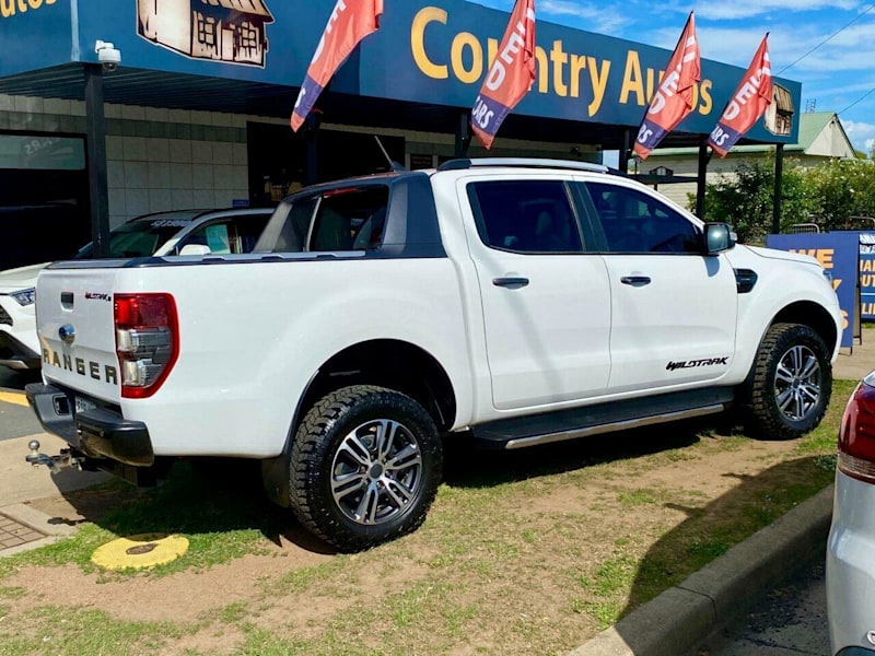 2021 Ford Ranger PX MkIII Wildtrak White 10 Speed Sports Automatic Utility62882766406274111