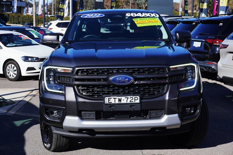 2022 Ford Ranger PY 2022MY Sport FullTime 4WD DR Grey 10 Speed Sports Automatic Dual Cab62936662207746111