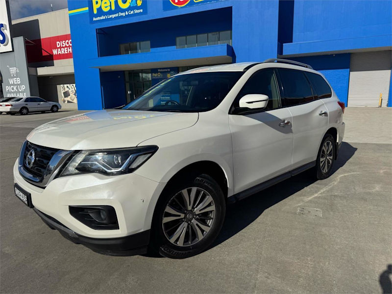 2018 Nissan Pathfinder R52 MY17 Series 2 ST (4x2) White Continuous Variable Wagon62939537540097111
