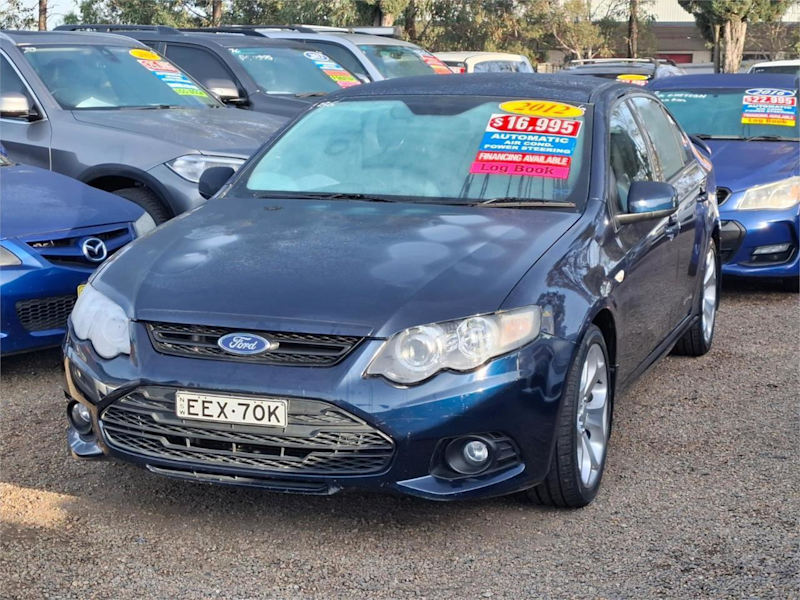 2012 Ford Falcon FG MkII XR6 Blue 6 Speed Sports Automatic Sedan62933713196931112