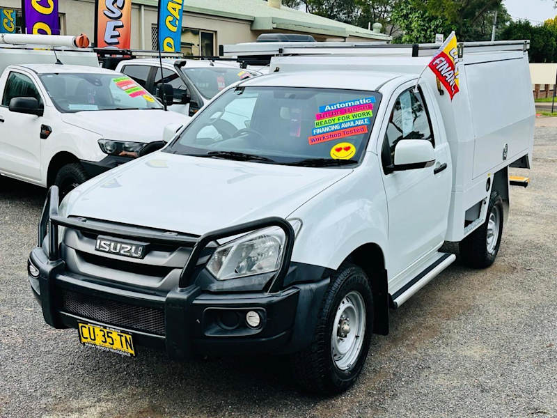 2019 Isuzu D-MAX MY19 SX White 6 Speed Sports Automatic Cab Chassis62882729919363110