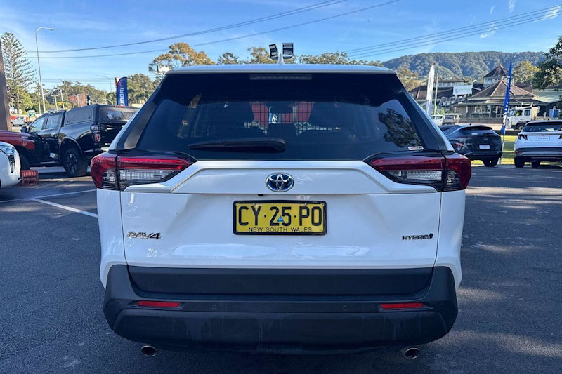 2020 Toyota RAV4 Axah54R GX eFour Glacier White 6 Speed Constant Variable Wagon Hybrid62939538336259113