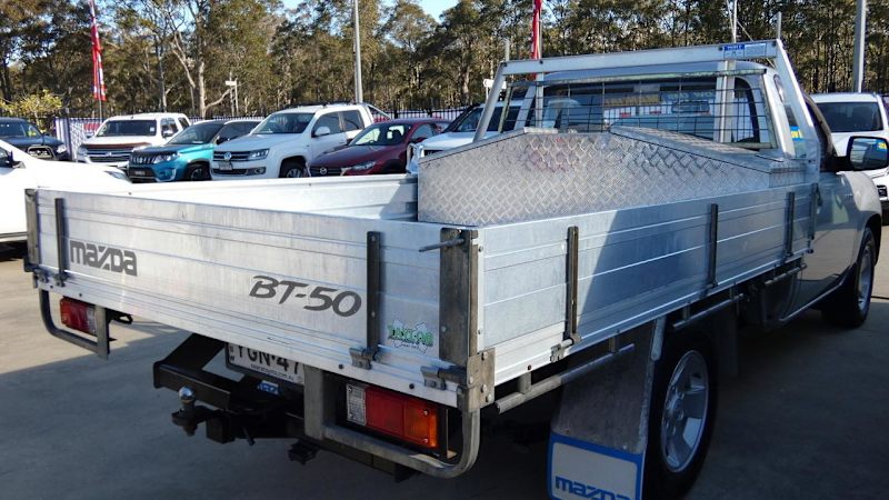 2007 Mazda BT-50 B2500 DX Silver 5 Speed Manual Cab Chassis62933705903105113